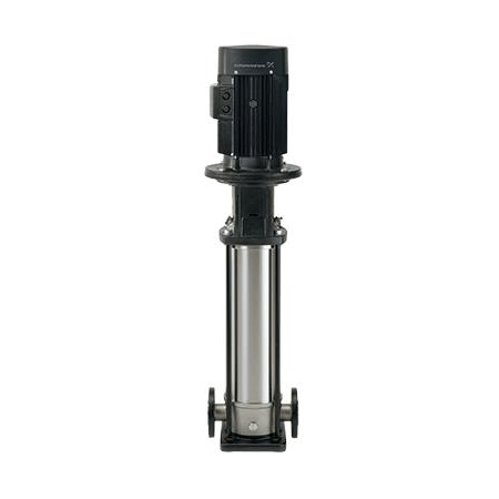 Вертикальный многоступенчатый центробежный насос Grundfos CRN 10-14 A-FGJ-A-V-HQQV артикул 96501397 – фото внешнего вида