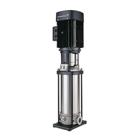 Вертикальный многоступенчатый центробежный насос Grundfos CRN 1S-19 A-FGJ-A-V-HQQV артикул 96515948 – фото внешнего вида