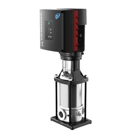 Вертикальный многоступенчатый центробежный насос Grundfos CRNE 3-23 HS HS-P-GI-E-HQQE артикул 96461690 – фото внешнего вида